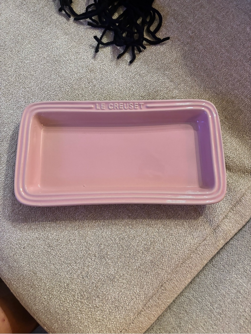 Le cruset satin pink dish
